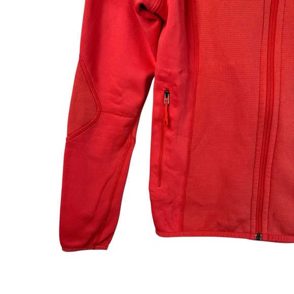 Patagonia Worn Wear Piton Hybrid Hoody Coral XS Fleece Jacket Outdoor Gorpcore - Picture 2 of 15